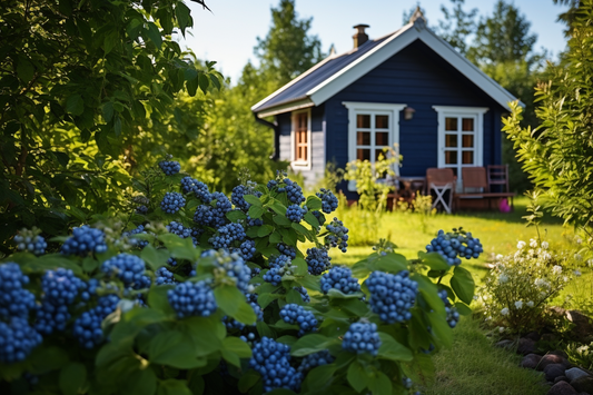 Charming blueberry delights for your summer house