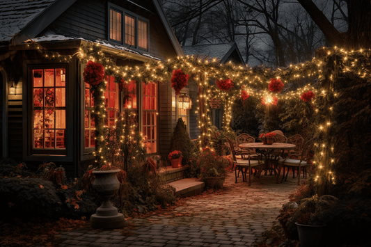 Creating beautiful Christmas lighting and festive illuminations