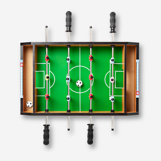 Table de jeu 3-en-1. Football, tennis de table et panneau de palet