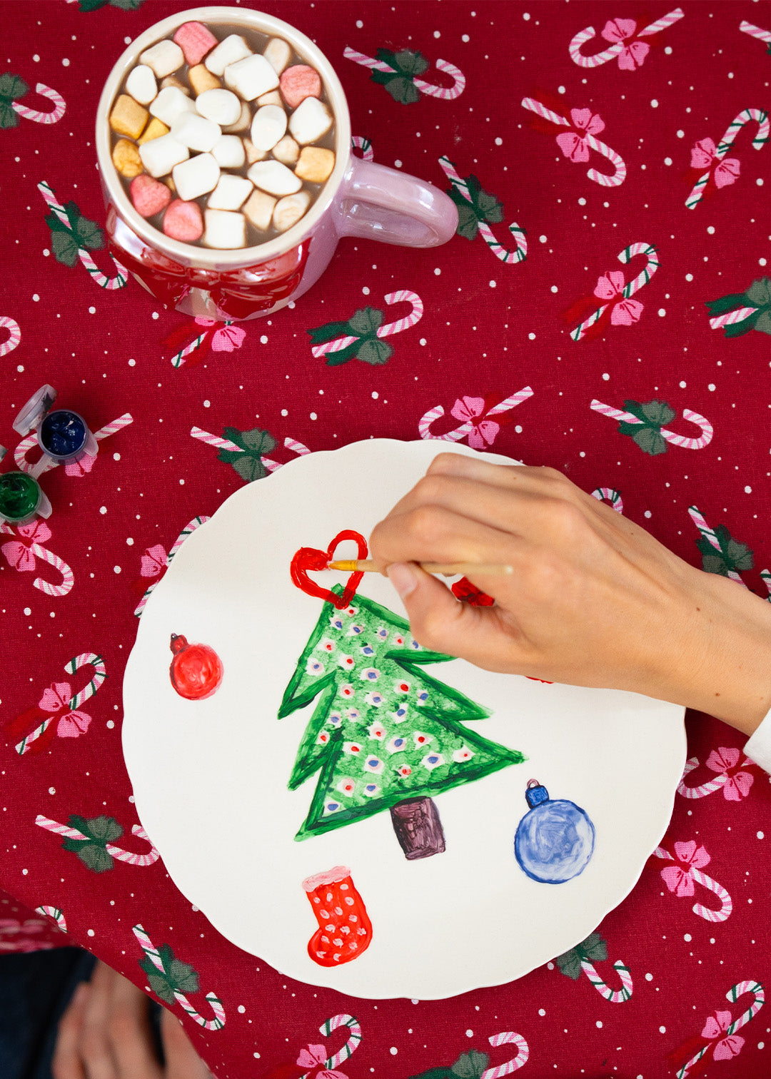 Assiette décorative DIY - 22 cm