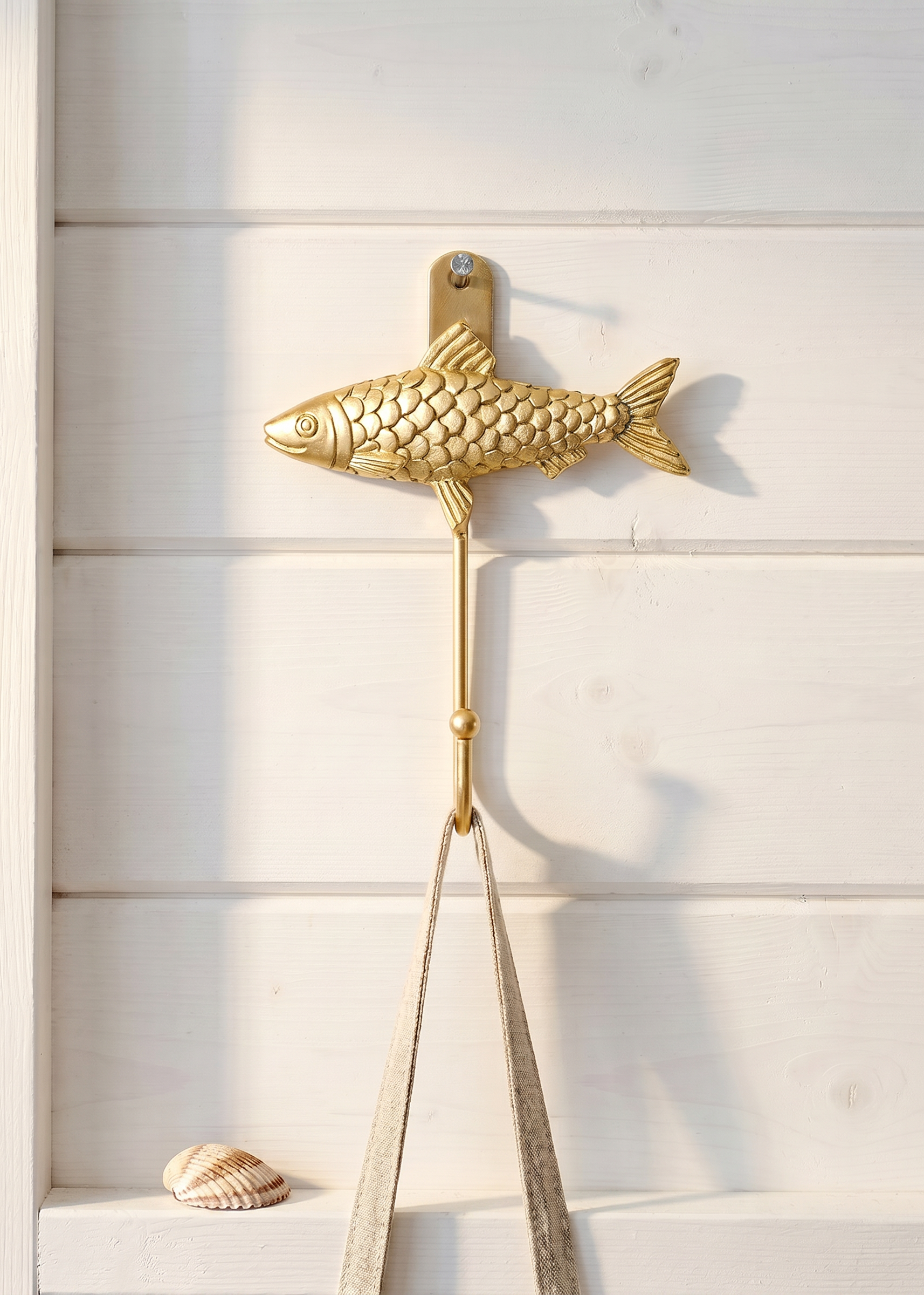 Gold fish wall hook