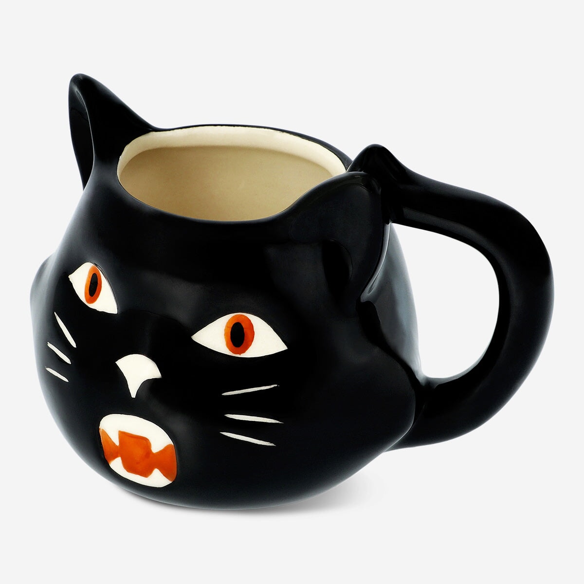 Black Cat Mug – 370ml Halloween Drinkware | Adult Gifts