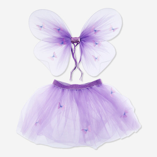 Disfraz de mariposa. 4-8 años