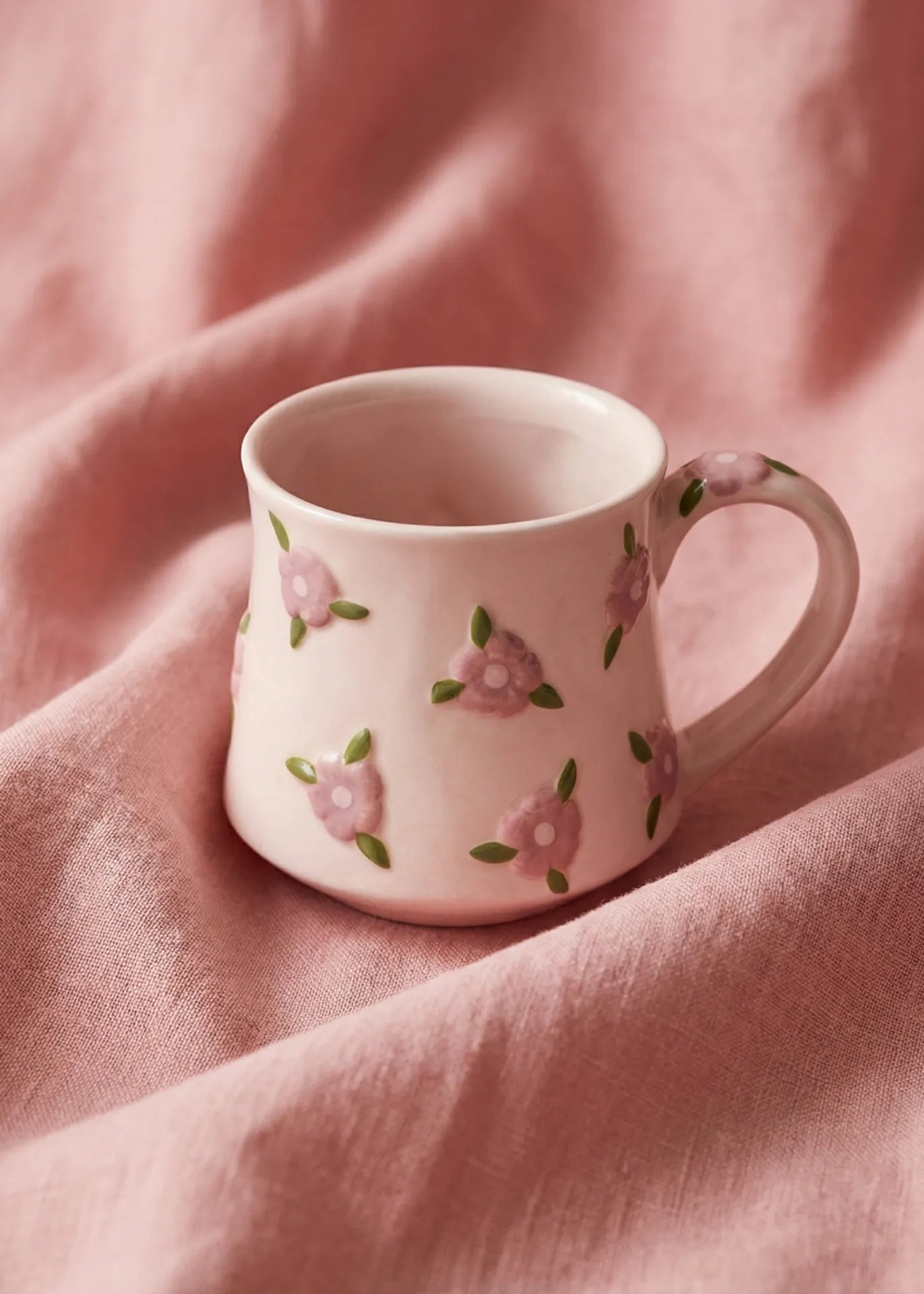 Cherry Blossom Mug – 320ml Stoneware Drinkware | Kitchen Gift