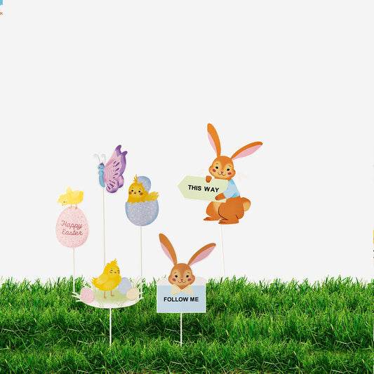 Easter signs. 20 pcs