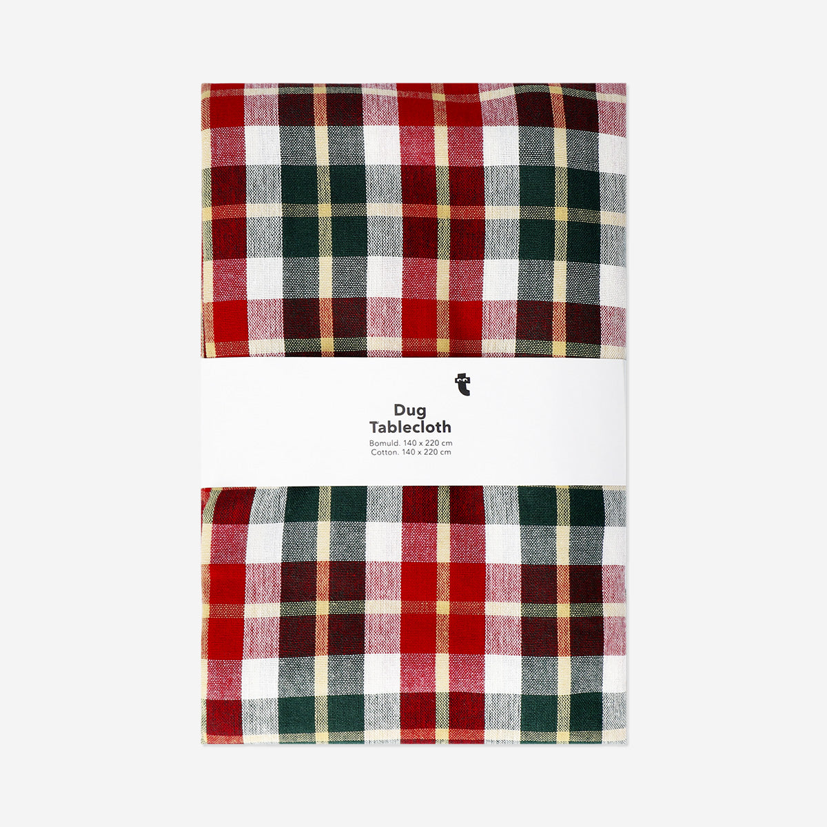 Nappe avec impression tartan - 140x220 cm