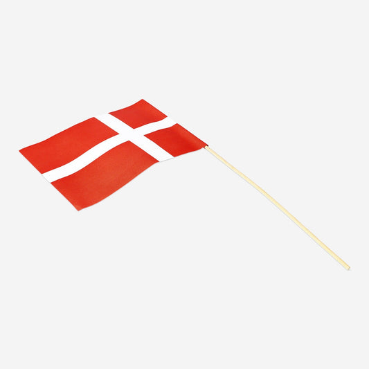 Flag. Danmark. 6 stk