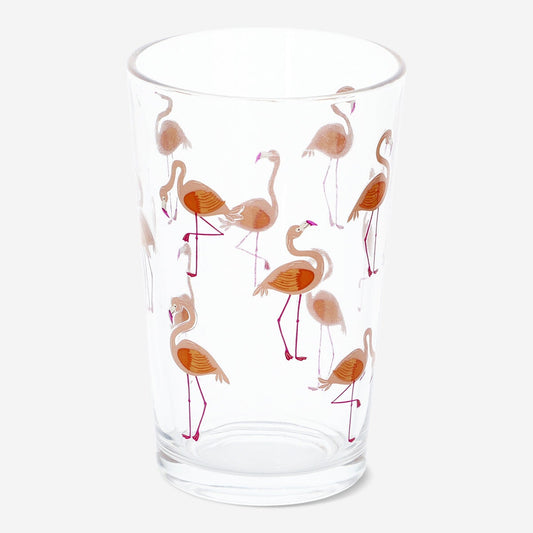 Flamingo drikkeglass. 220 ml