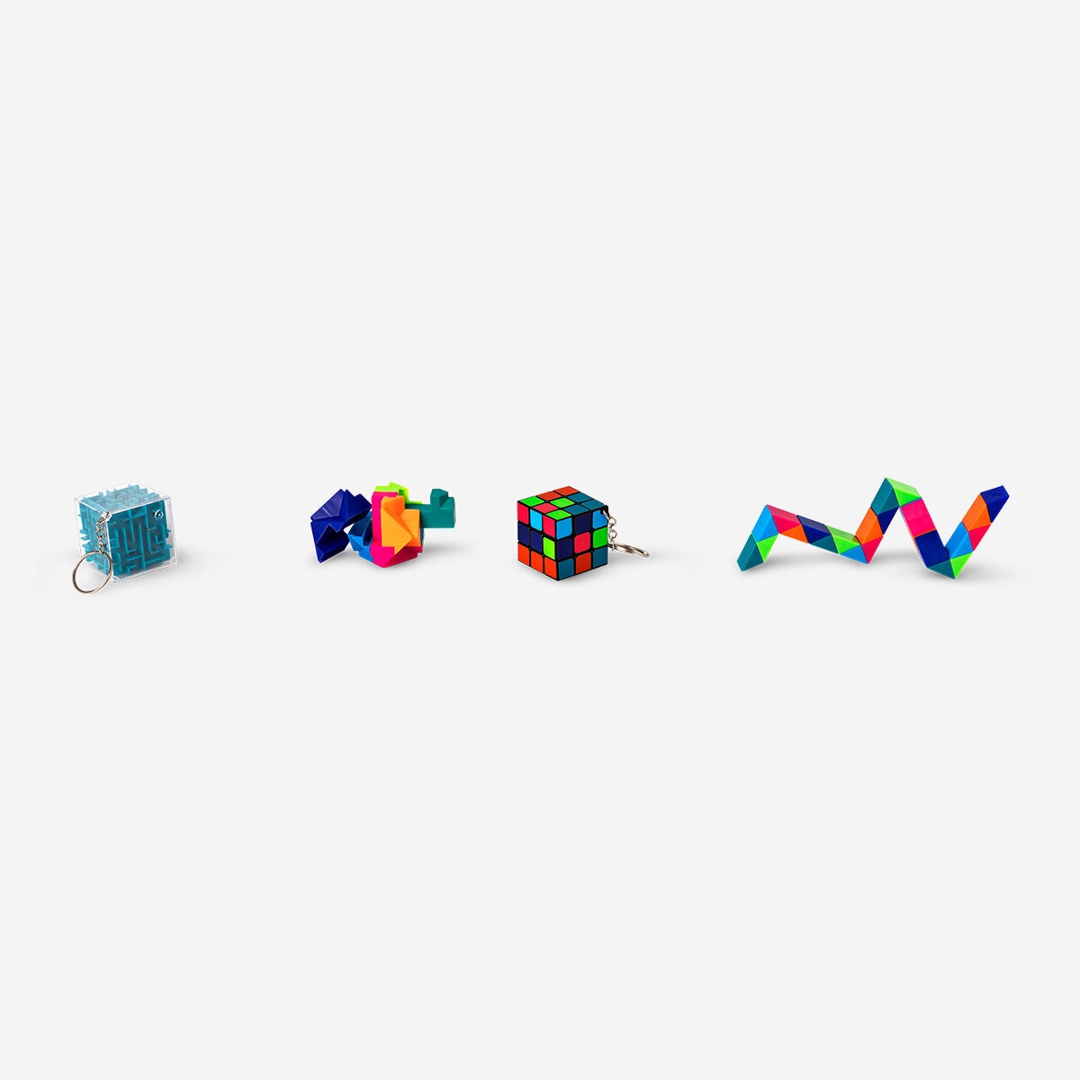 IQ Cubes Set – Colourful Brain-Teasing Puzzle Game for Kids
