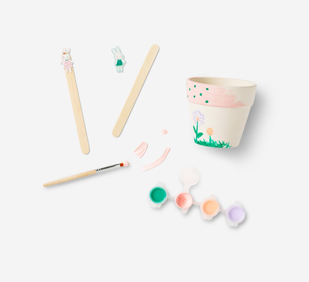 paint your own plant pot kit Paint-your-own Plant Pot Kit – Creative DIY Hobby for Easter Decor – Flying Tiger Copenhagen