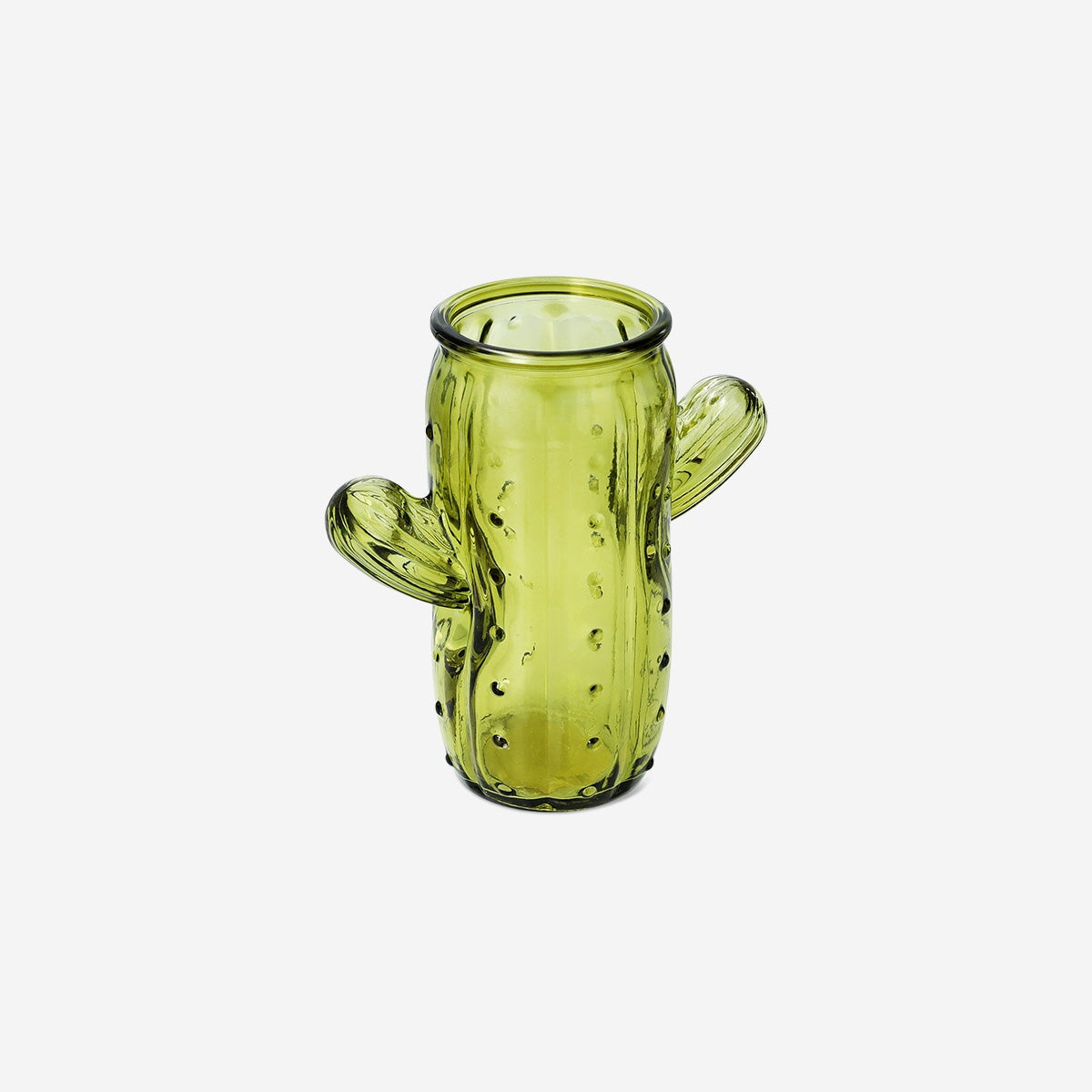 Green Cactus Vase 16 cm – Stylish Glass Home Decoration – Flying Tiger  Copenhagen