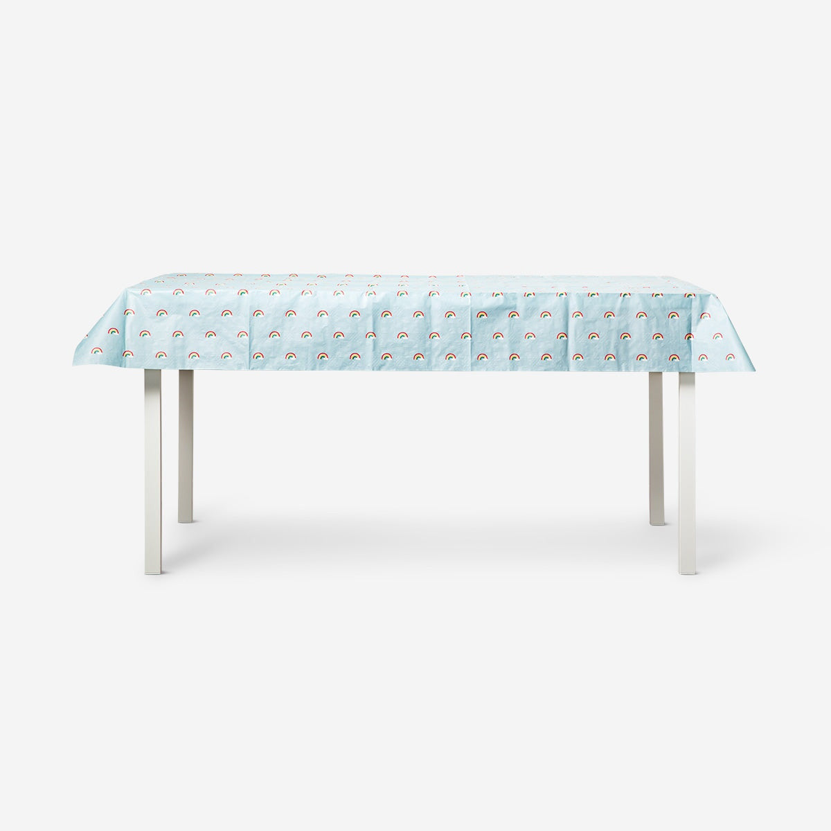Serene Blue Paper Tablecloth – 180x120 cm | Party Essentials