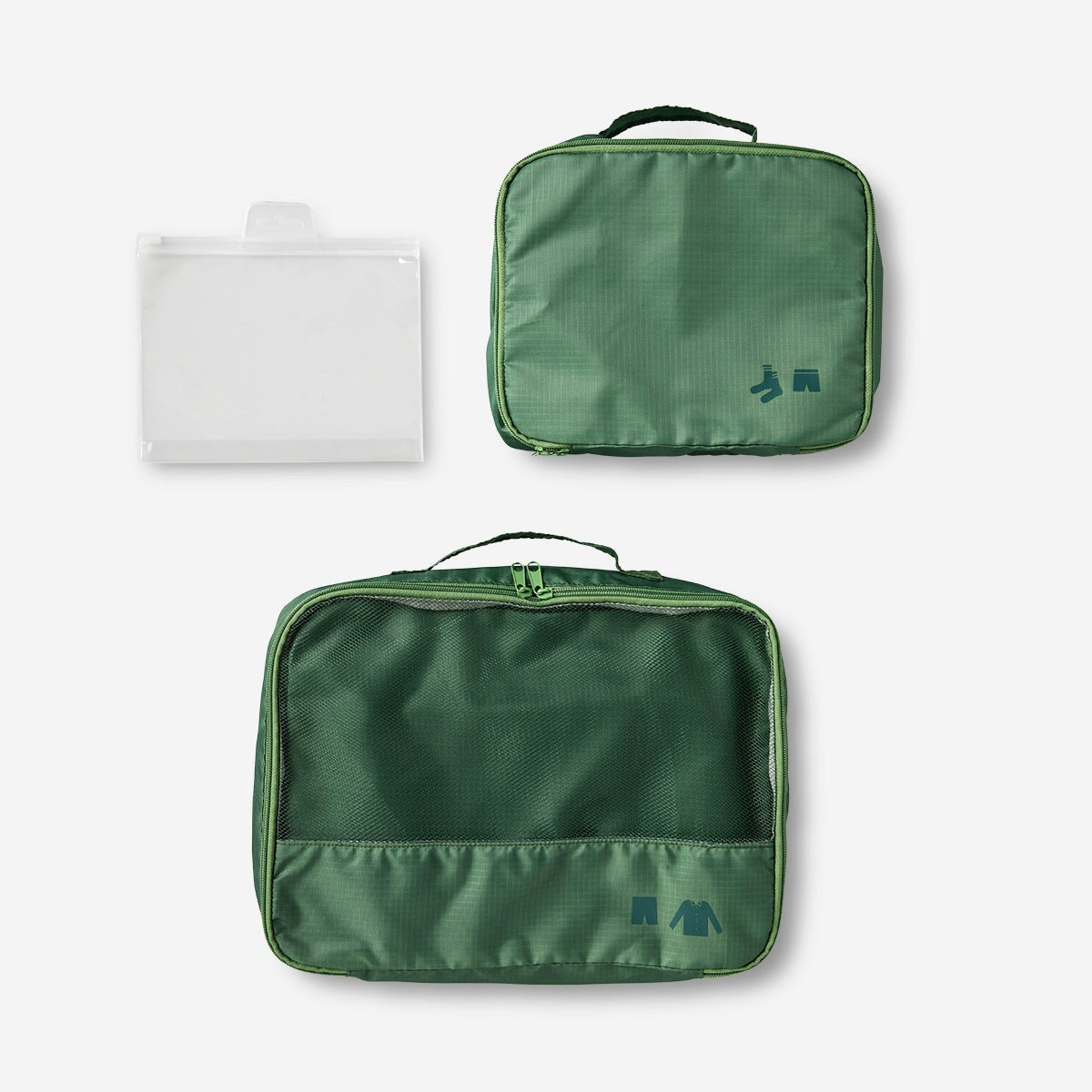 Eucomir Organizer Valigia Set di 9 Cubi da Viaggio,Sacchetti di