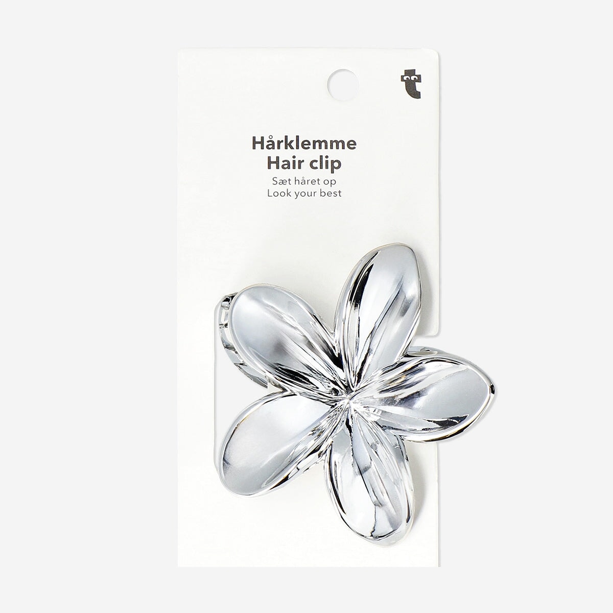 Yheakne Fermaglio per capelli a barretta, in argento, minimal, in lega, accessorio decorativo per capelli per donne e ragazze (argento