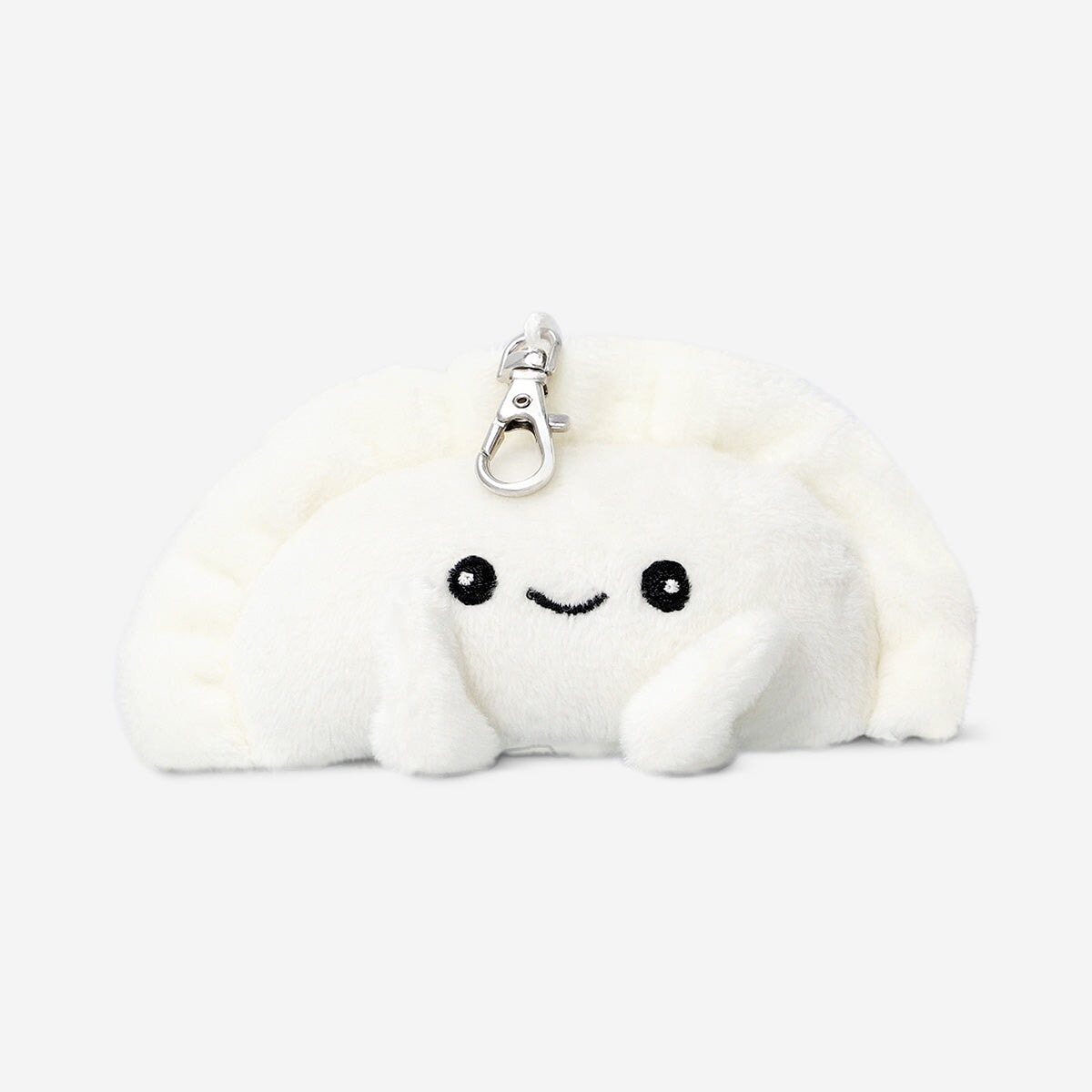 Dumpling Plush Toy with Keyring – Cute Pocket-Sized Soft Toy