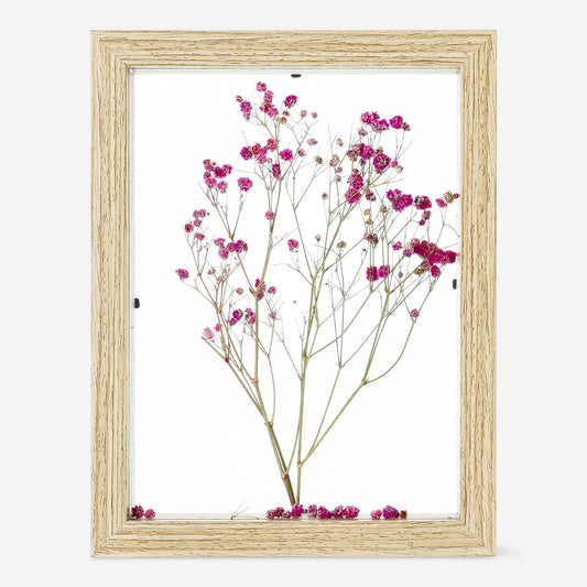 Frame with decorative flower