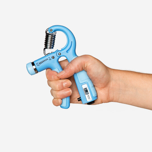 Hand grip. With adjustable resistance