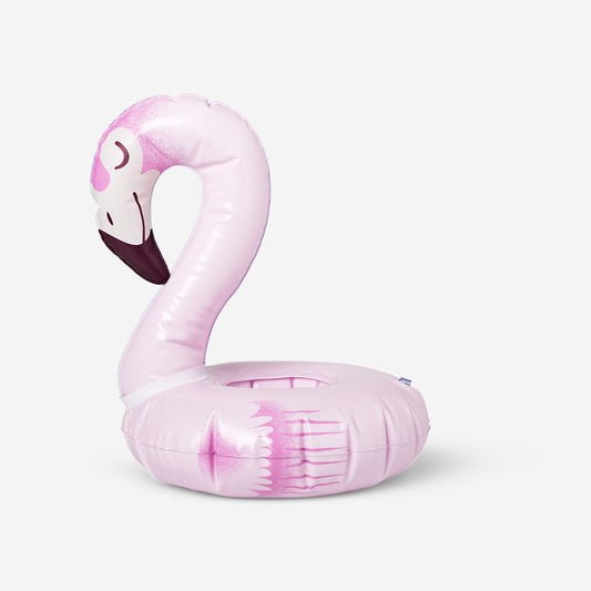 Porta-copos insuflável para flamingo