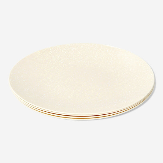 Iridescent plates. 4 pcs