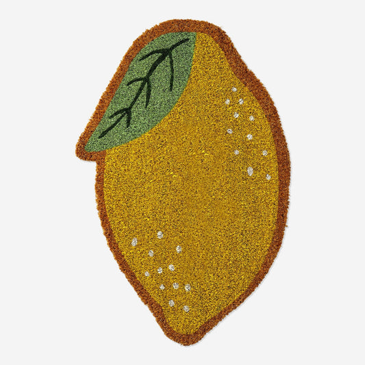 Paillasson citron