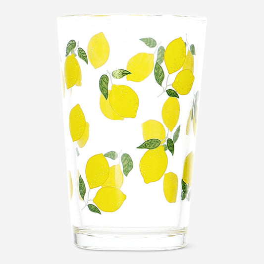 Verre à boire au citron. 220 ml
