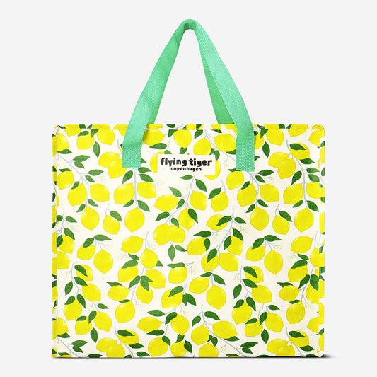 Τσάντα για ψώνια με λεμόνι