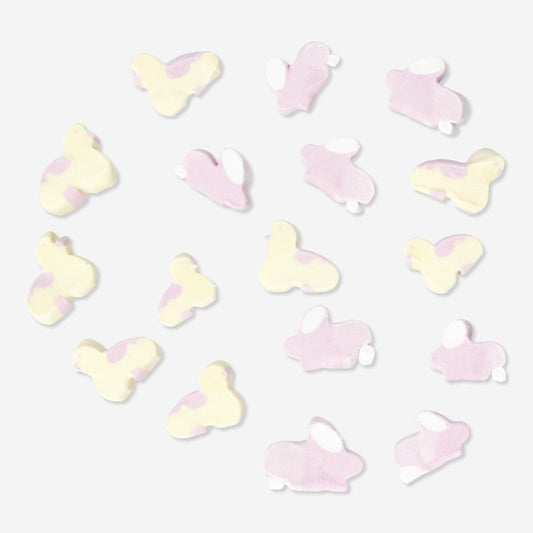 Marshmallow bunnies and chicks