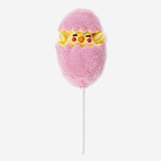 Marshmallow lollipop