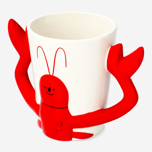 Lobster mug. 235 ml