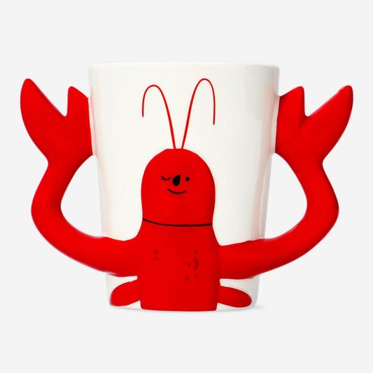 Lobster mug. 235 ml