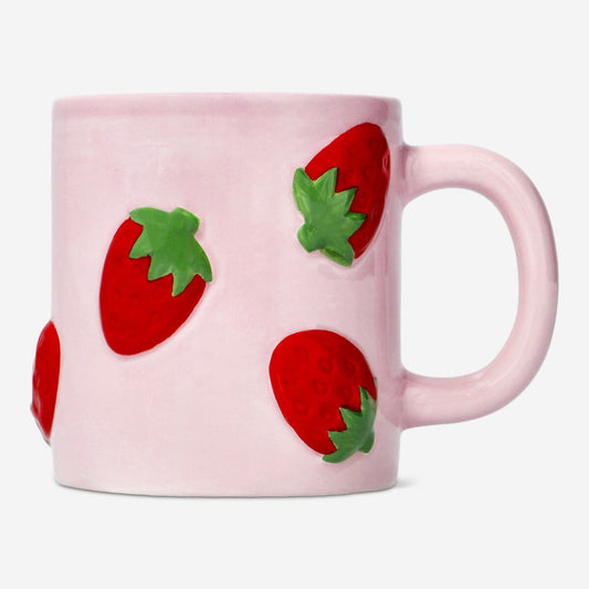 Tasse à la fraise