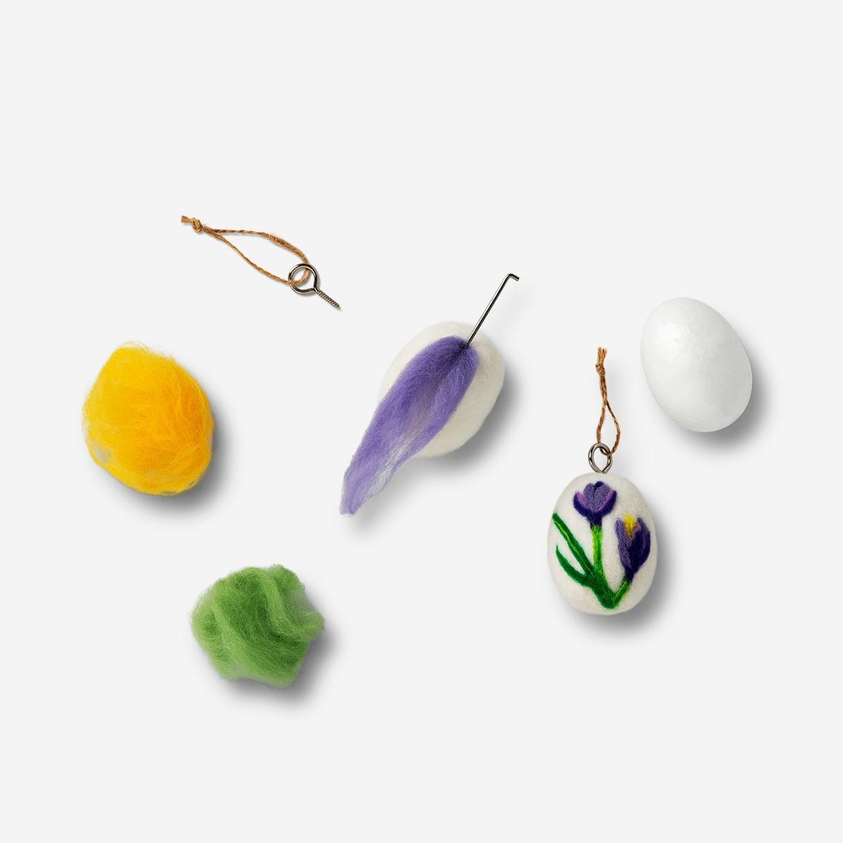 Feltsky - Kit per infeltrimento per principianti, con kit per principianti e livello di artigianato, altezza 15 cm, colore: giallo Feltsky - Kit per infeltrimento per principianti, con kit per principianti e livello di artigianato, altezza 15 cm, colore: giallo