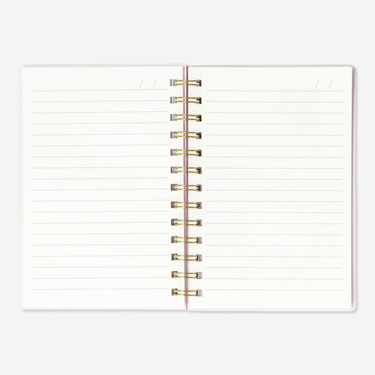 Notesbog med lommeregner. Solcelledrevet