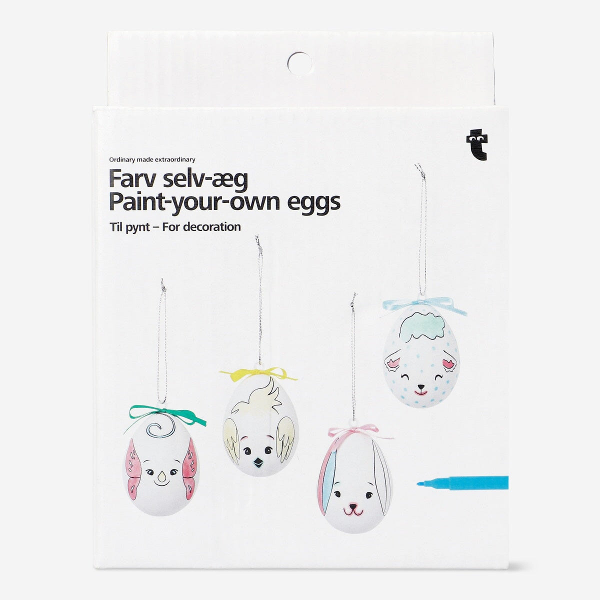 Paint-your-own eggs Hobby Flying Tiger Copenhagen 