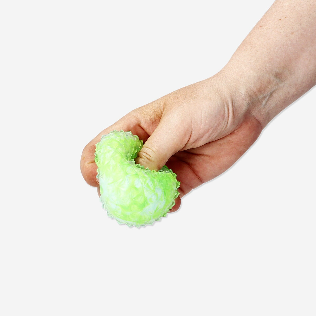 Press me toy - Metallic geometric ball