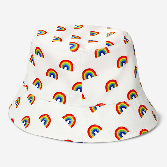 Regenbogen Eimer Hut. Für Erwachsene
