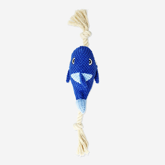 Brinquedo de tubarão para animais de estimação