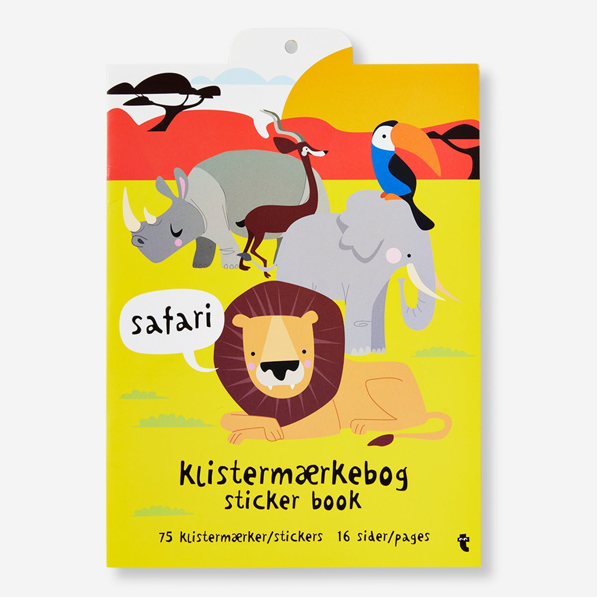 Libro de pegatinas Safari