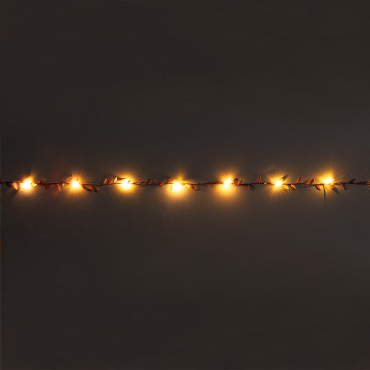 Leaf string lights. 230 cm