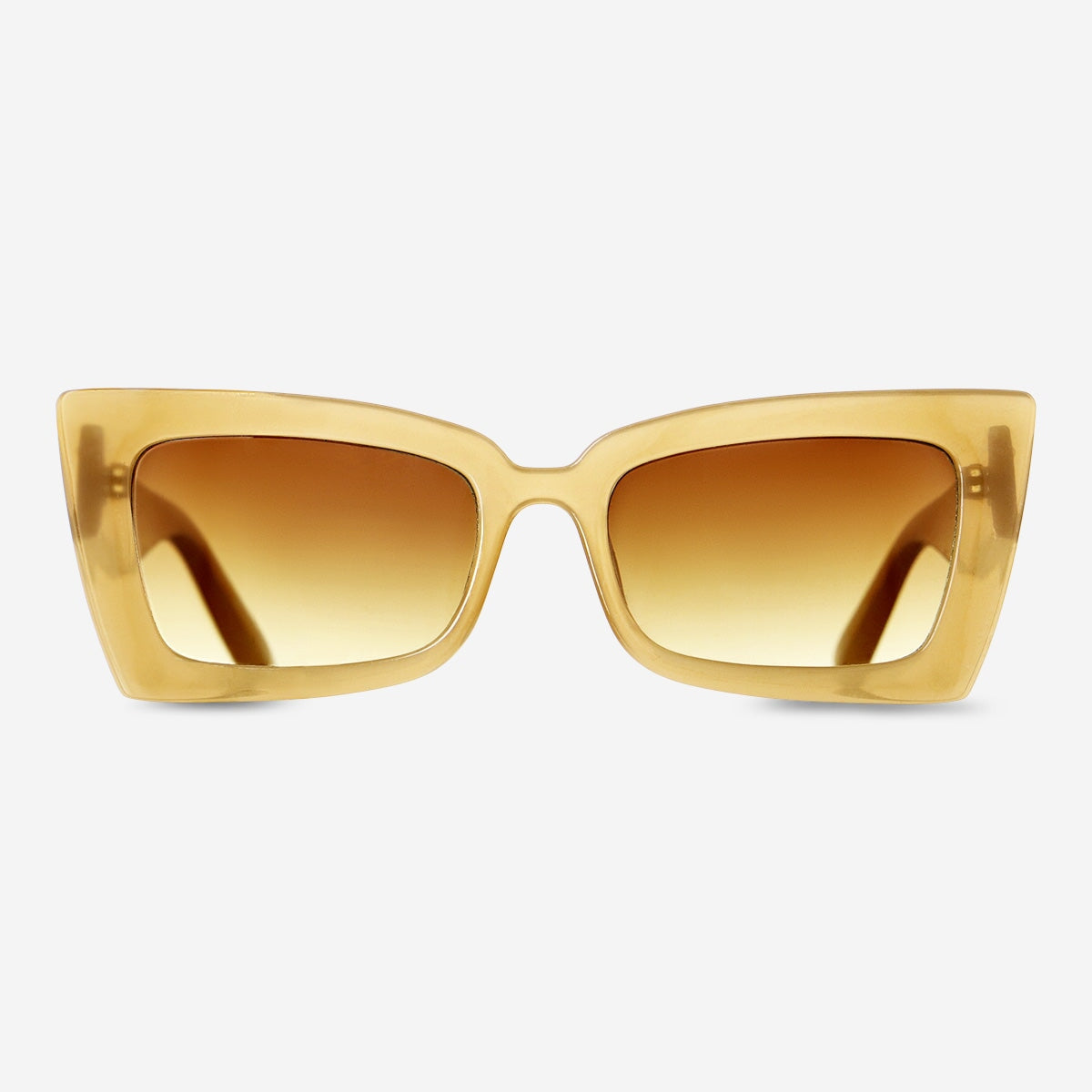 Carve Vivian Cat Eye Sunglasses – Oversized Fashion Sunglasses With UV400 Protection & Cat 3 Lenses (Gloss Yellow Tortoise)