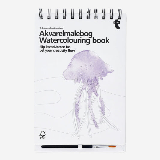 Watercolouring book. A5