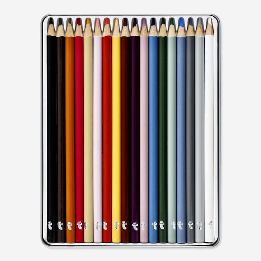 Watercolouring pencils. 18 pcs