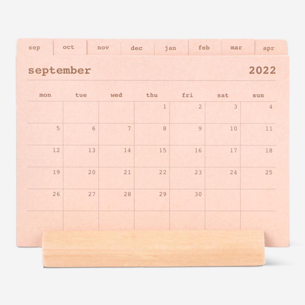 Calendario da scrivania. 2022/2023