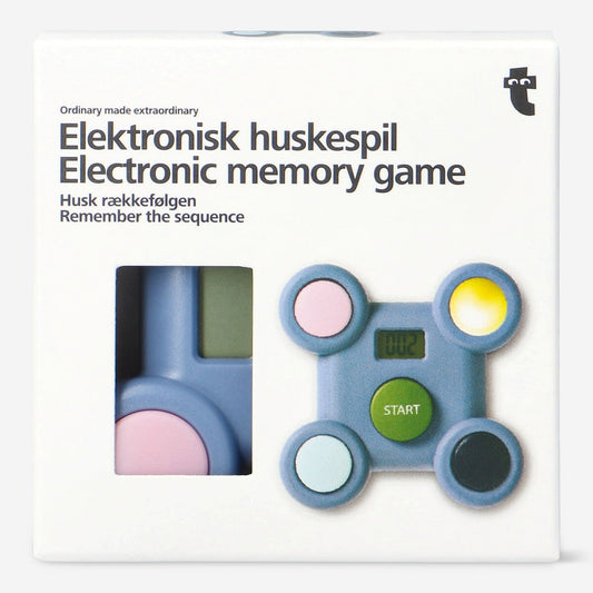 Electronic memory game