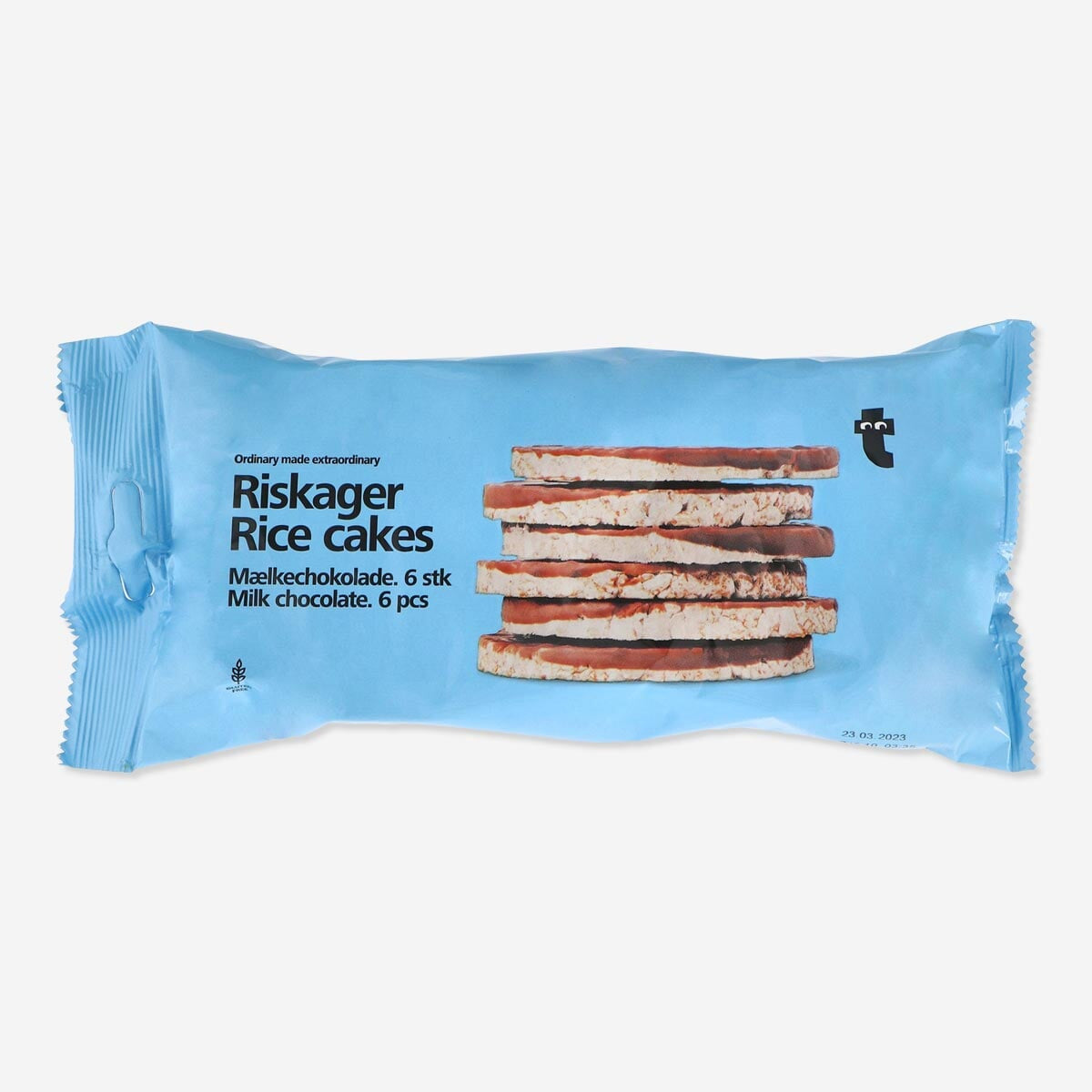 Rice Cake with Milk Chocolate – Gluten-Free Sweet Treat 100g