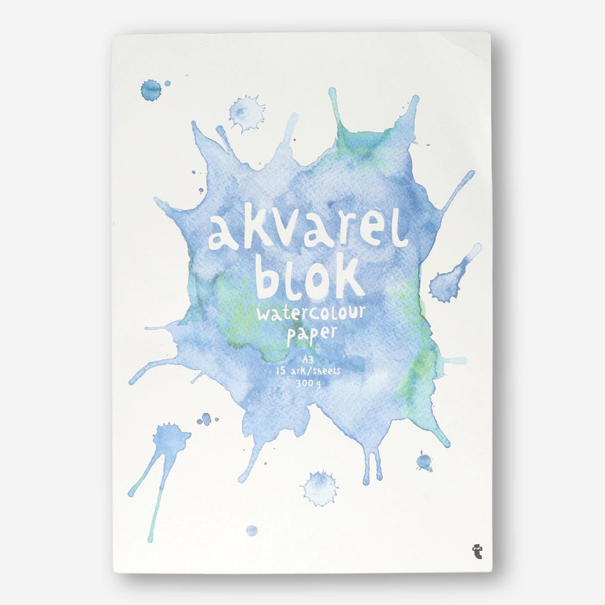 Fine-Grain Textured Watercolour Paper Pad - 300gsm, 12 Sheets - By - View #10