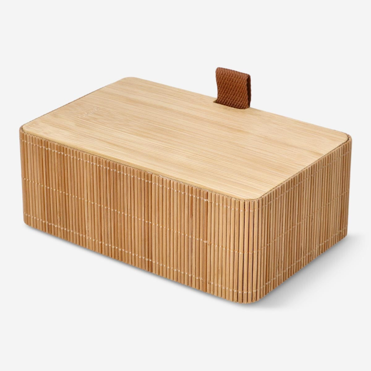 Kleine Aufbewahrungsbox aus Bambus - Stilvoller Organizer
