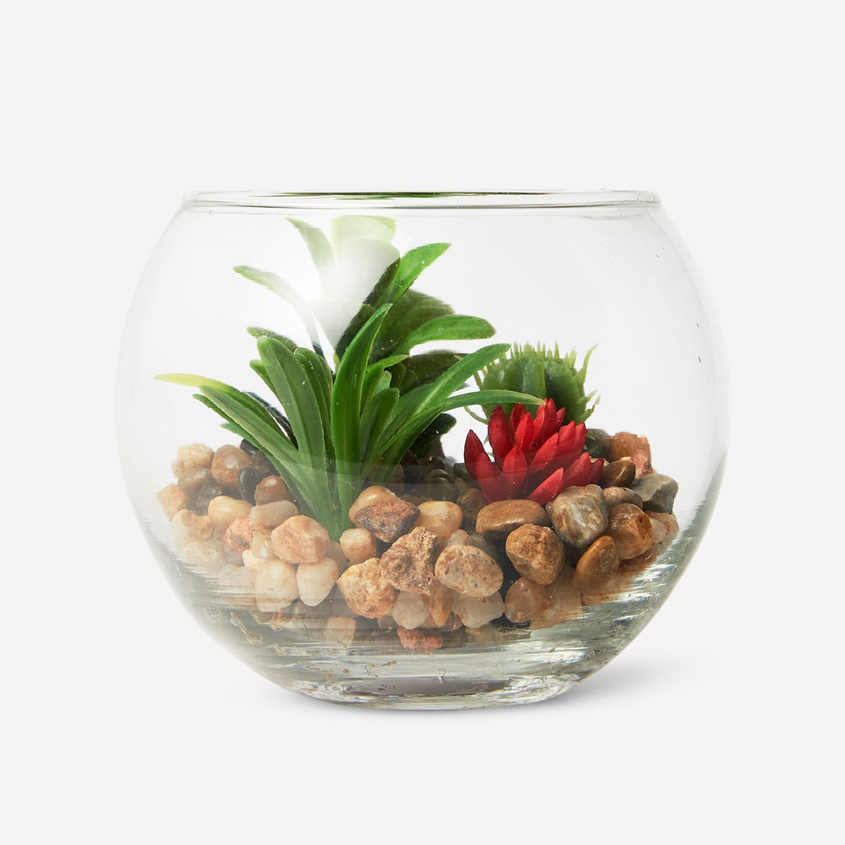 Artificial Plant Terrarium – 8x8 cm