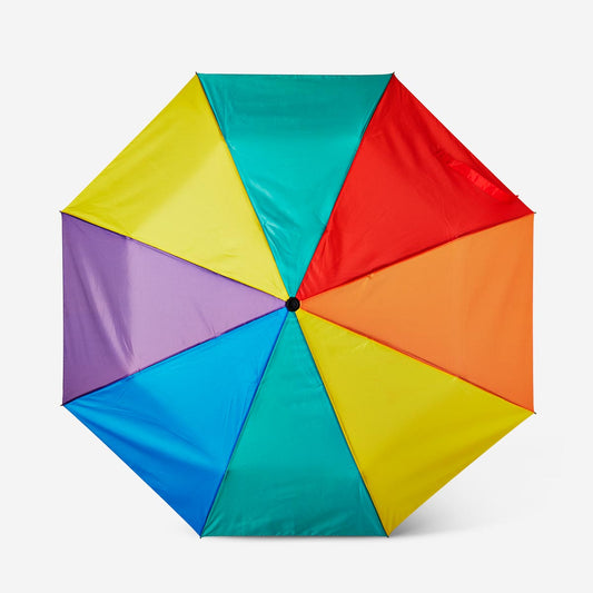 Guarda-chuva dobrável arco-íris