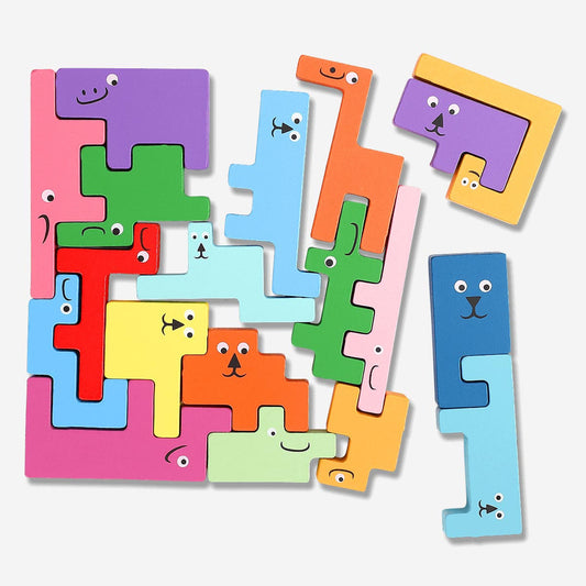 Jigsaw puzzle. 19 pcs